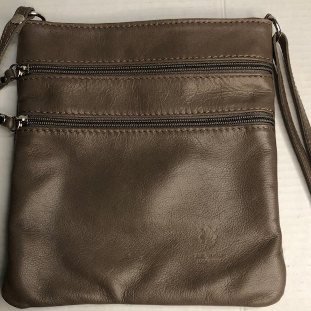 Borse in Pelle Italian Genuine Leather Handbag Crossbody